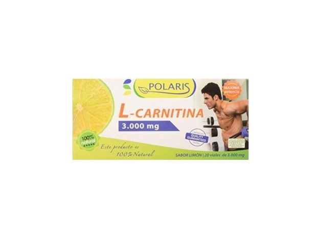 Polaris Carnitina Limón 3000Mg 20Uds
