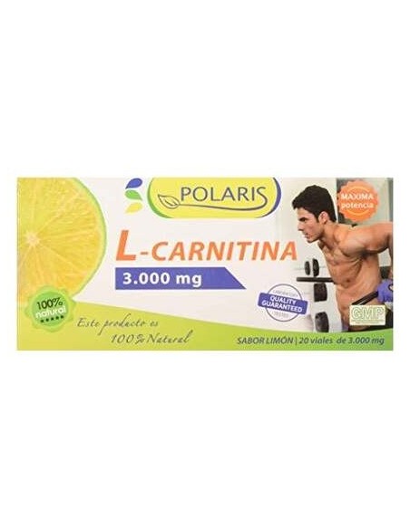 Polaris Carnitina Limón 3000Mg 20Uds