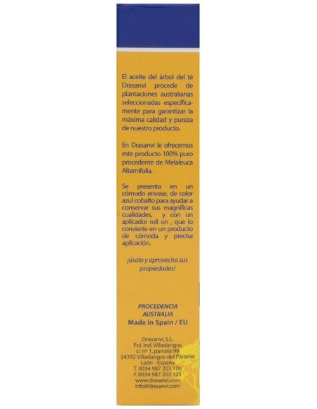 Drasanvi Aceite De Árbol De Té Roll On 10Ml
