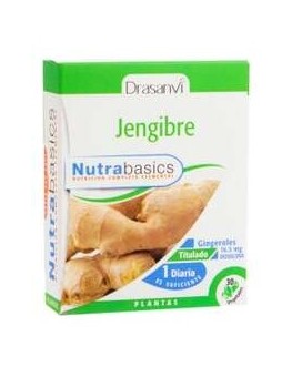 Nutrabasics Jengibre 30Caps.