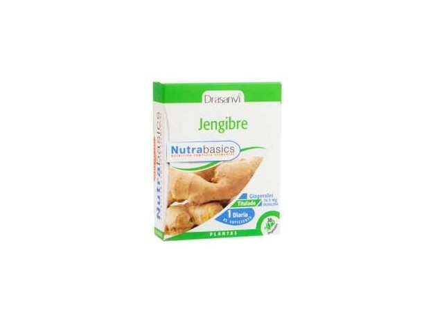 Nutrabasics Jengibre 30Caps.