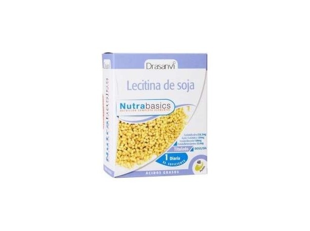 Nutrabasics Lecitina De Soja 1200Mg. 48Perlas