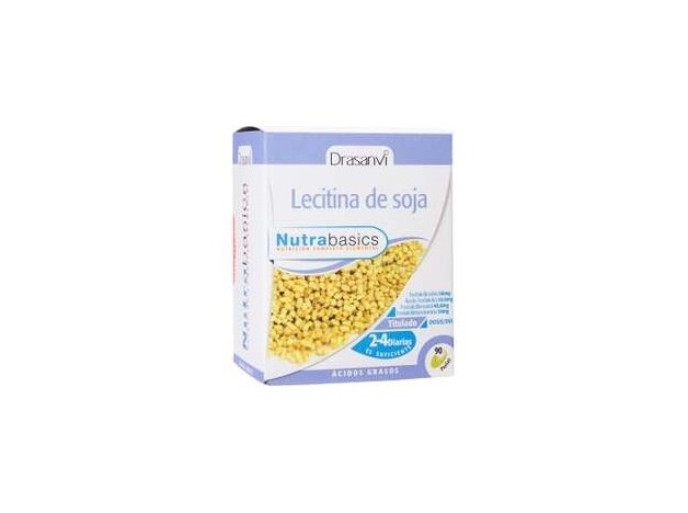 Nutrabasics Lecitina De Soja 540Mg. 90Perlas