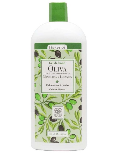 Drasanvi Gel Baño Aceite Oliva Ecocert Bio 500 Ml
