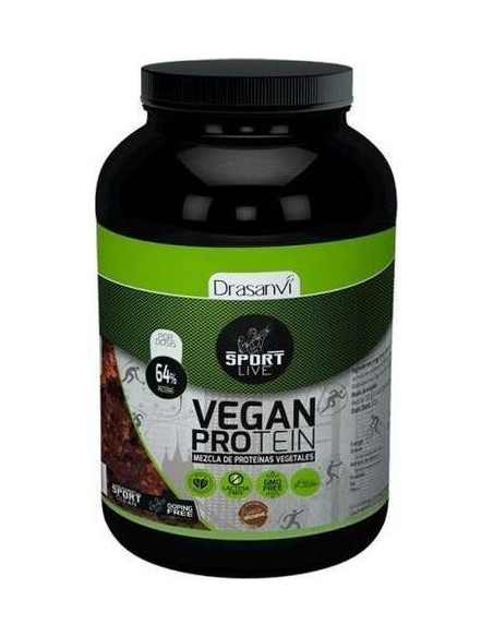 Drasanvi Sport Live Vegan Protein Brownie 600G