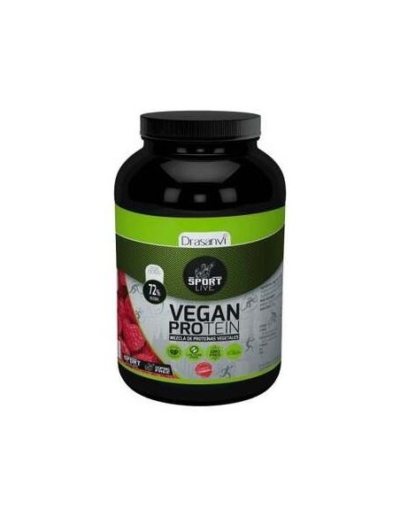 Proteina Vegetal Sabor Frambuesa Sport 600Gr.