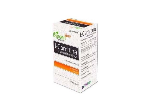 B-Green L-Carnitina Piruvato Cálcico 40Caps