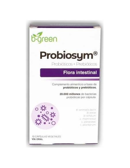 Probiotico Probiosym B.Green 10 Capsulas