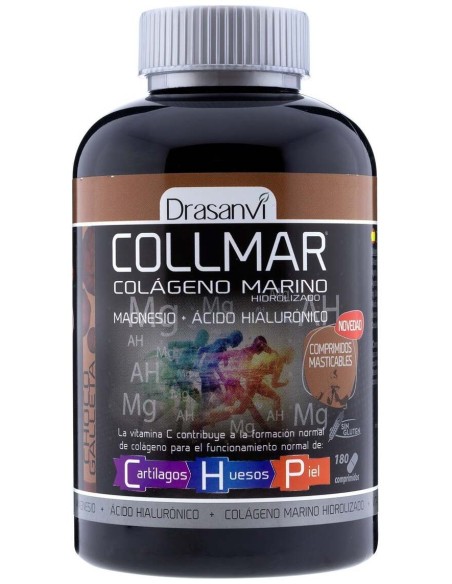Drasanvi Collmar Colageno Marino Masticable Con Sabor Galleta 180Comp