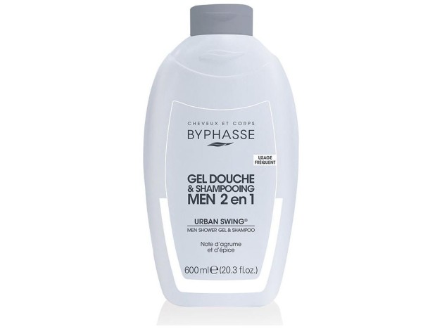 Byphasse Urban Swing Men 2 En 1 600Ml