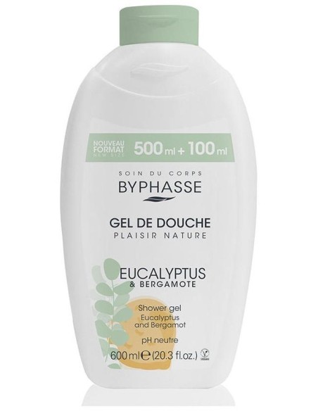 Byphasse Eucalipto %26 Bergamota Gel Ducha 600Ml