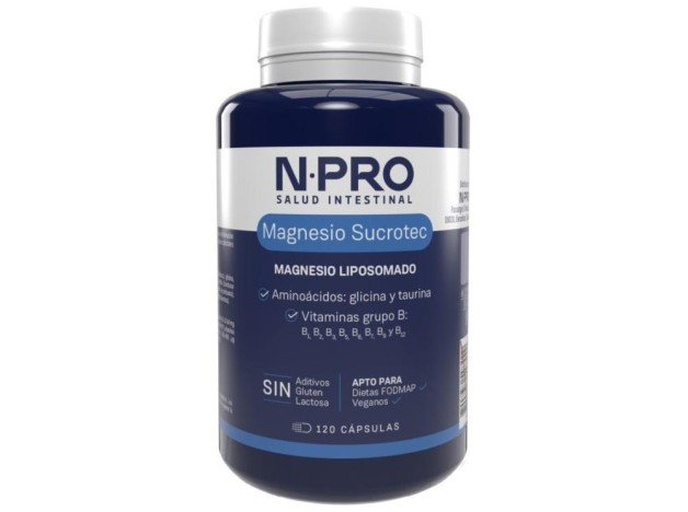 Npro Magnesio Sucrotec 120Cap.