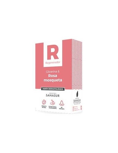 Sanasur Jabon Glicerina Rosa Mosqueta 100 G