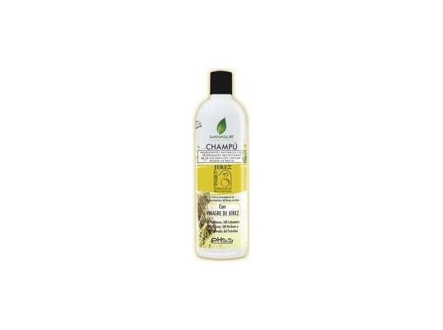 Sanasur Champu Natural Con Vinagre De Jerez 500 Ml