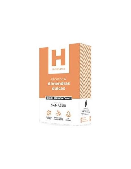 Jabon Glicerina Aceite De Almendras 100Gr.