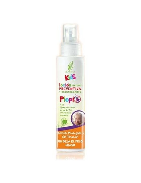 Locion Piopio Desenredante Preventiva Piojos 200Ml