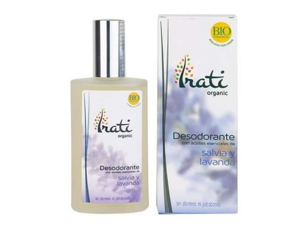 Irati Organic Desodorante De Salvia Y Lavanda...