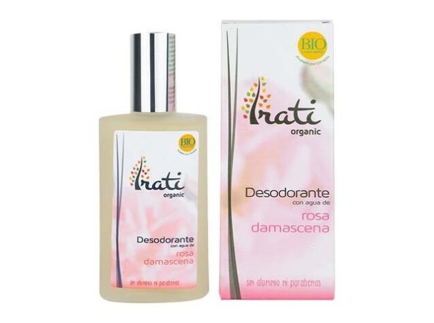 Irati Organic Desodorante Rosa Damascena 100Ml