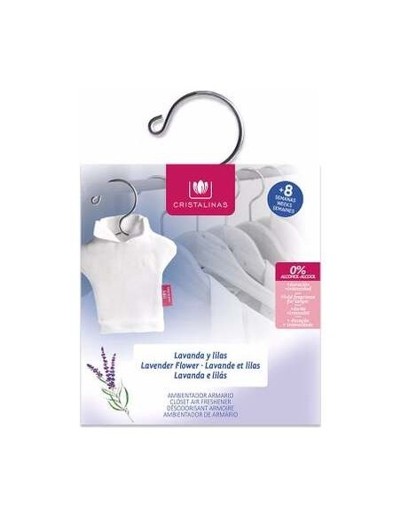 Cristalinas Ambientador De Armario Completo 0% Lavanda 1Ud