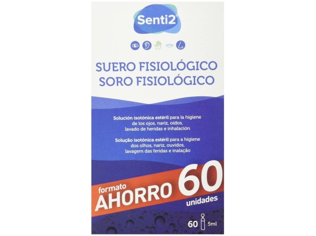 Senti2 Suero Fisiológico 60 Monodosis 5Ml