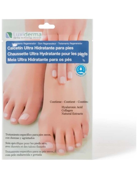 Luxiderma Calcetín Ultra Hidratante Pies Secos 1Ud