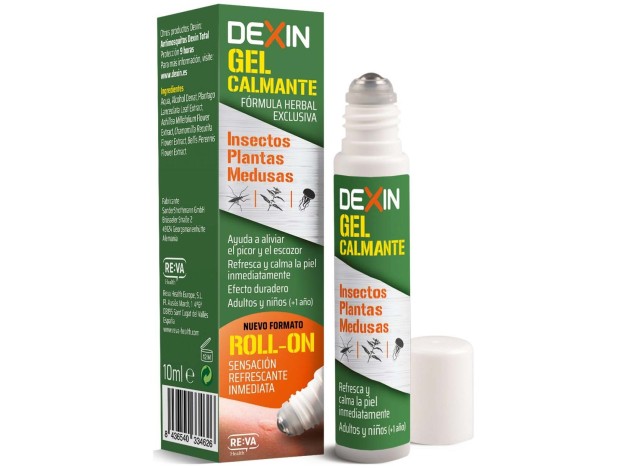 Dexin Gel Calmante Picaduras Roll-On 10Ml.