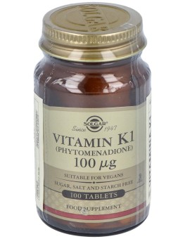 Vitamina K Natural 100Mcg....