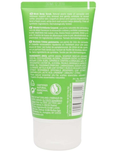 Weleda Exfoliante Corporal De Abedul 150Ml