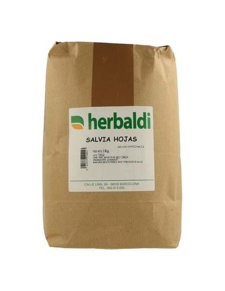 Herbaldi Hierba Salvia Hoja Triturada 1Kg
