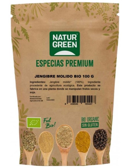 Naturgreen Jengibre Molido Bio 100G