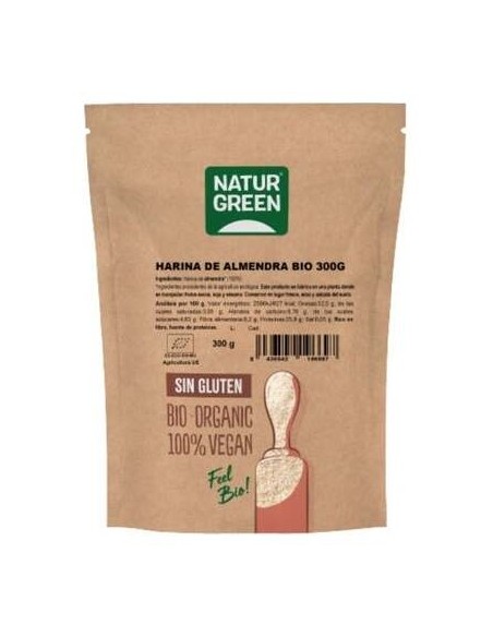Harina De Almendra 300Gr. Bio Sg Vegan