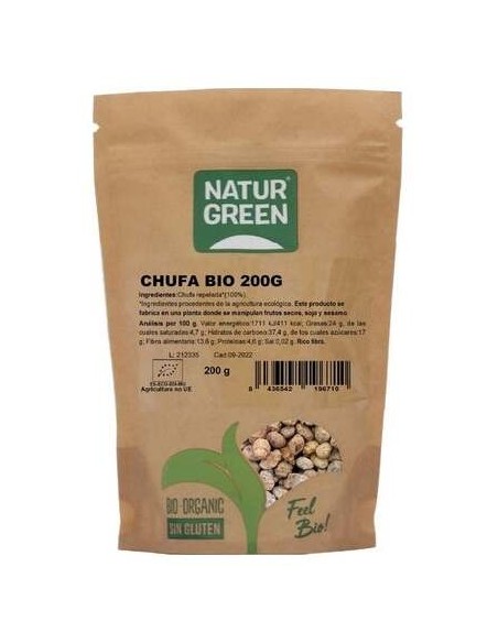 Naturgreen Chufa Repelada Bio 200G