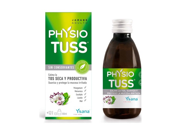 Ysana Physiotuss Adulto Jarabe, 140 Ml