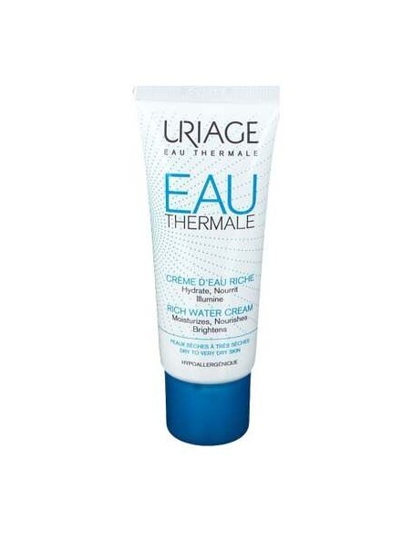 Uriage Eau Thermale Crema De Agua Rica, 40 Ml