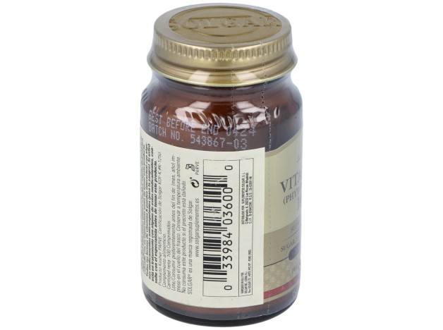 Vitamina K Natural 100Mcg. 100Comp.
