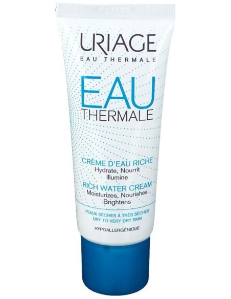 Uriage Eau Thermale Crema De Agua Rica, 40 Ml