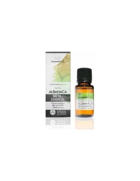 Albahaca Aceite Esencial Bio 10Ml.