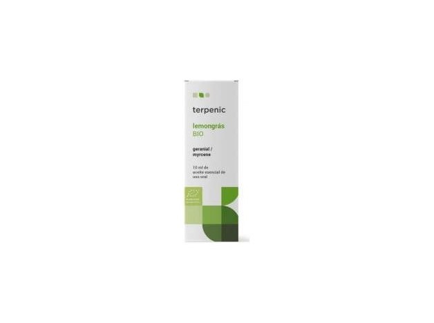 Lemongras Aceite Esencial Alimentario Bio 10Ml.