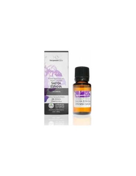 Salvia España Aceite Esencial Alimentario Bio 10Ml