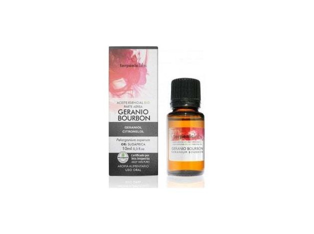 Geranio Bourbon Aceite Esencial Bio 10Ml.