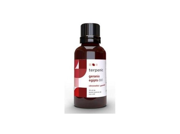Geranio Aceite Esencial Bio 30Ml.