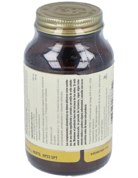 Solgar Astragalus Chino (Astragalus Membra.) 100Cap