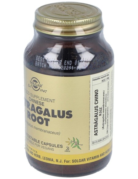 Solgar Astragalus Chino (Astragalus Membra.) 100Cap
