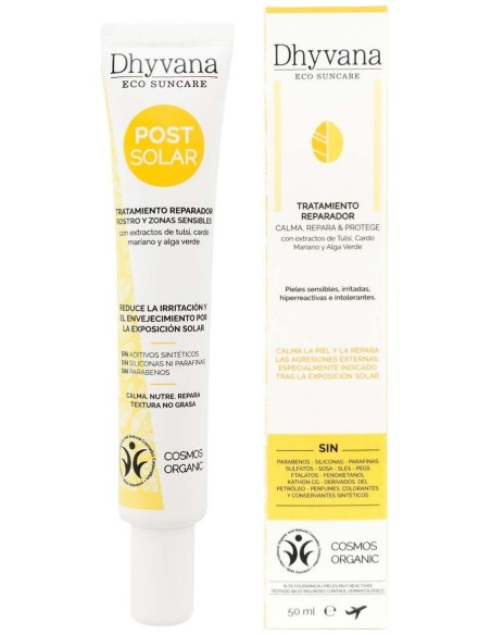 Tratamiento Calmante Reparador Post Solar 50Ml.