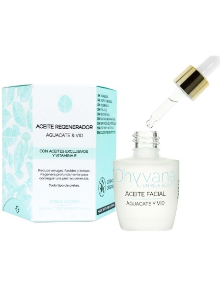 Aceite Regenerador Dhyvana Unique Beauty® Aguacate Y Vid 30Ml