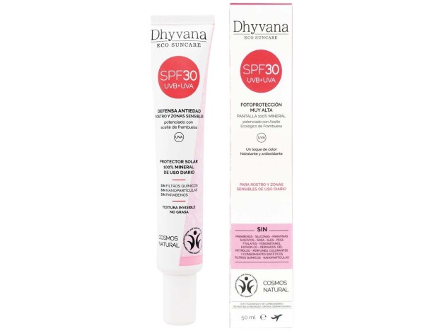 Solar Spf30 Color Con Acido Hialuronico 50Ml Eco