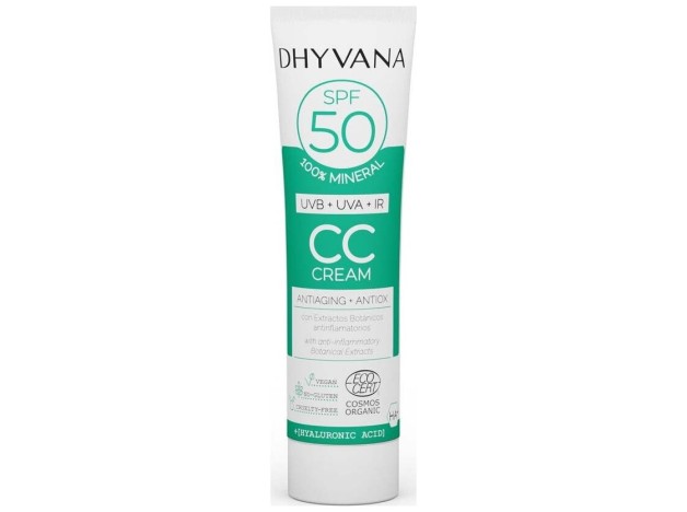 Dhyvana Solar Spf50 Color Con Acido Hialuronico...