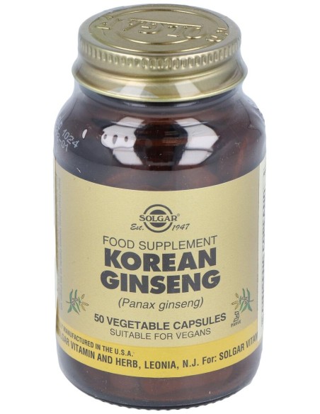Ginseng Coreano (Panax Ginseng) 50Veg.