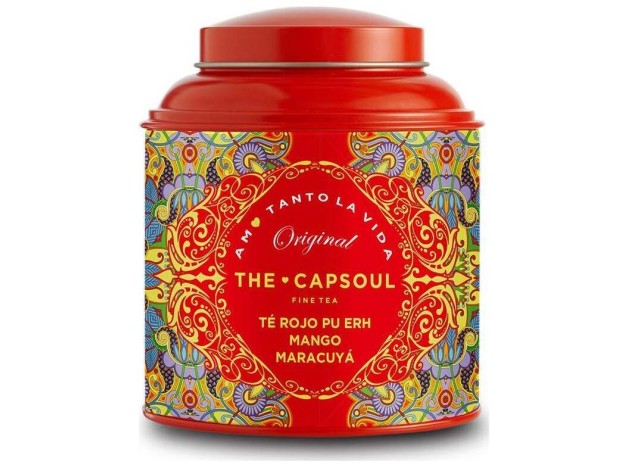 The Capsoul Té Rojo Pu Erh Mango Maracuyá 100G