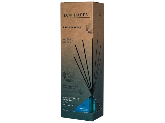 Eco Happy Brisa Marina Ambientador Mikado 95Ml